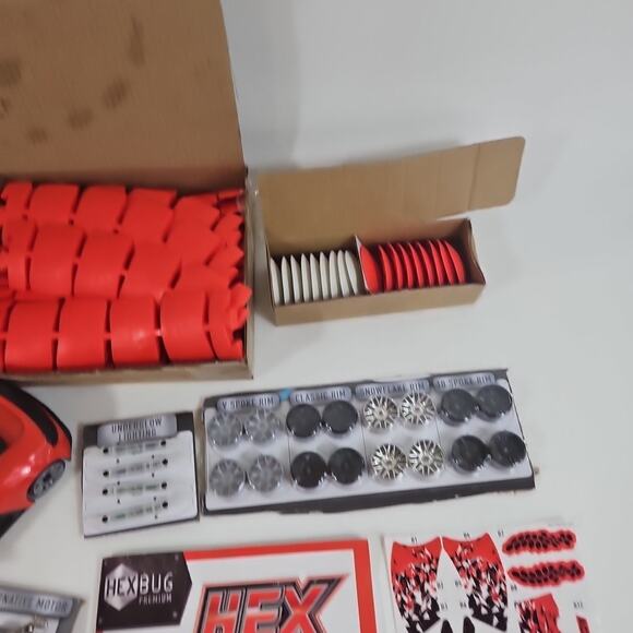 HEXBUG Hex Mods RC Elite Car Tuner Car/ Parts & Pieces Motor Wheels Track Remote - Picture 4 of 5